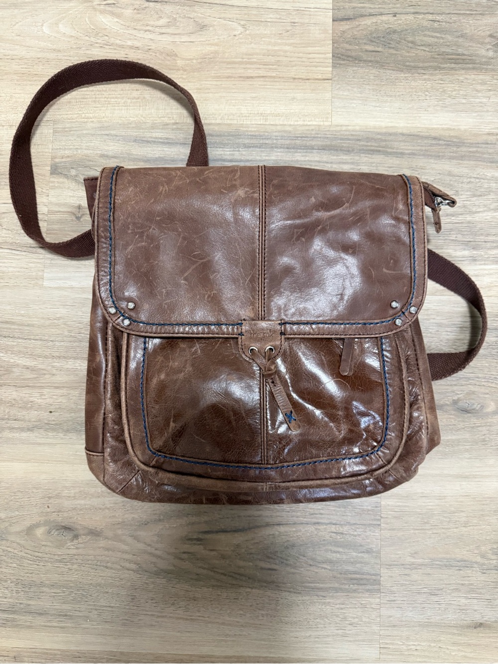 The Sak Brown Leather Crossbody Bag - Casual Everyday Carry